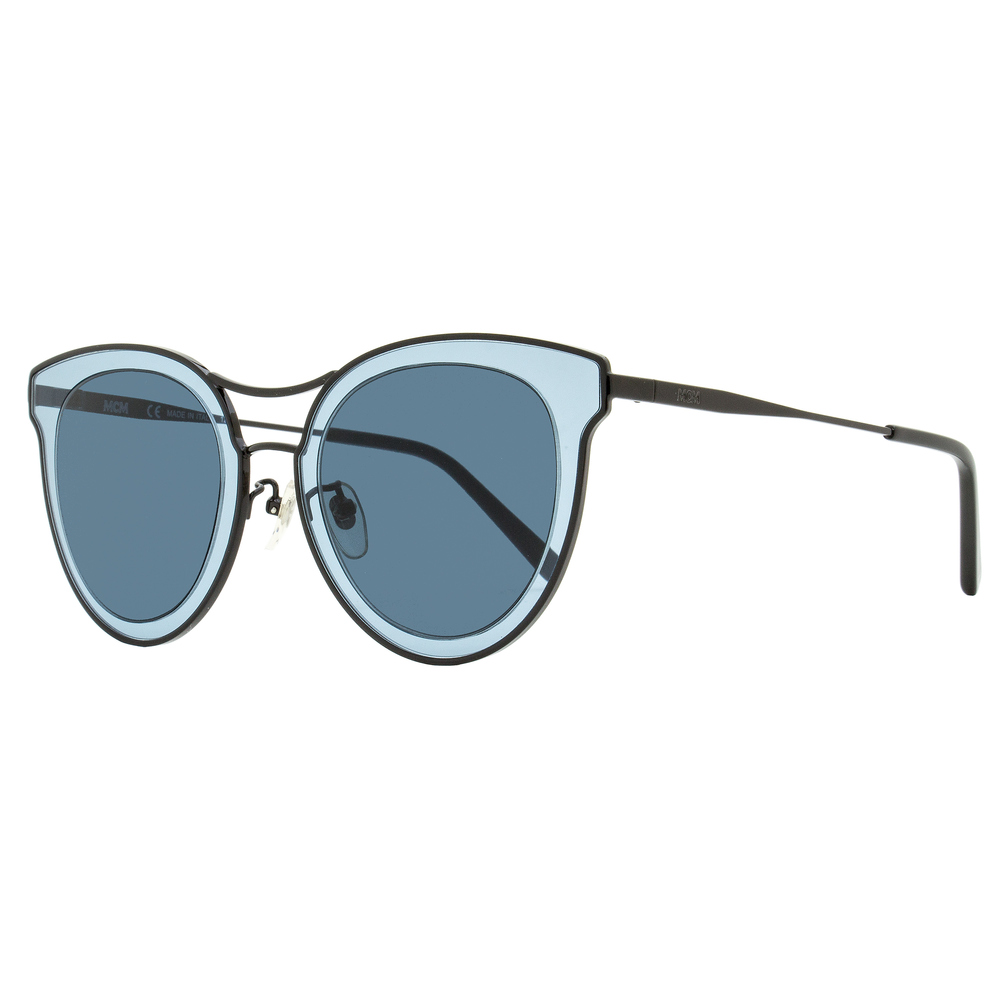 MCM Flush Lens Sunglasses MCM139SA 008 Black/Blue 65mm